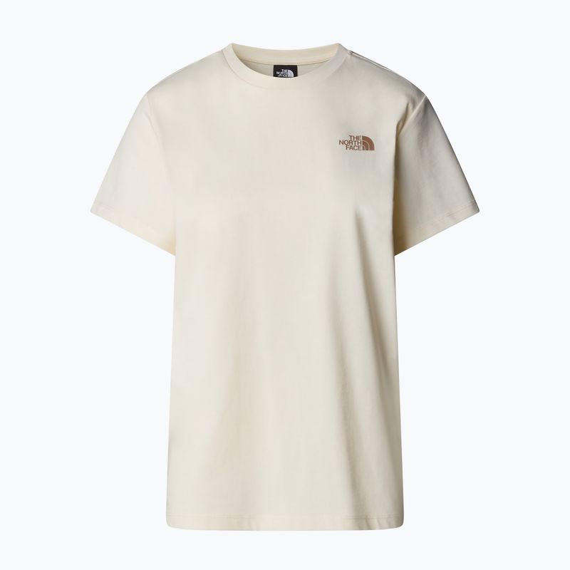 The North Face дамска тениска Box Nse Relaxed Tee white dune/latt 4