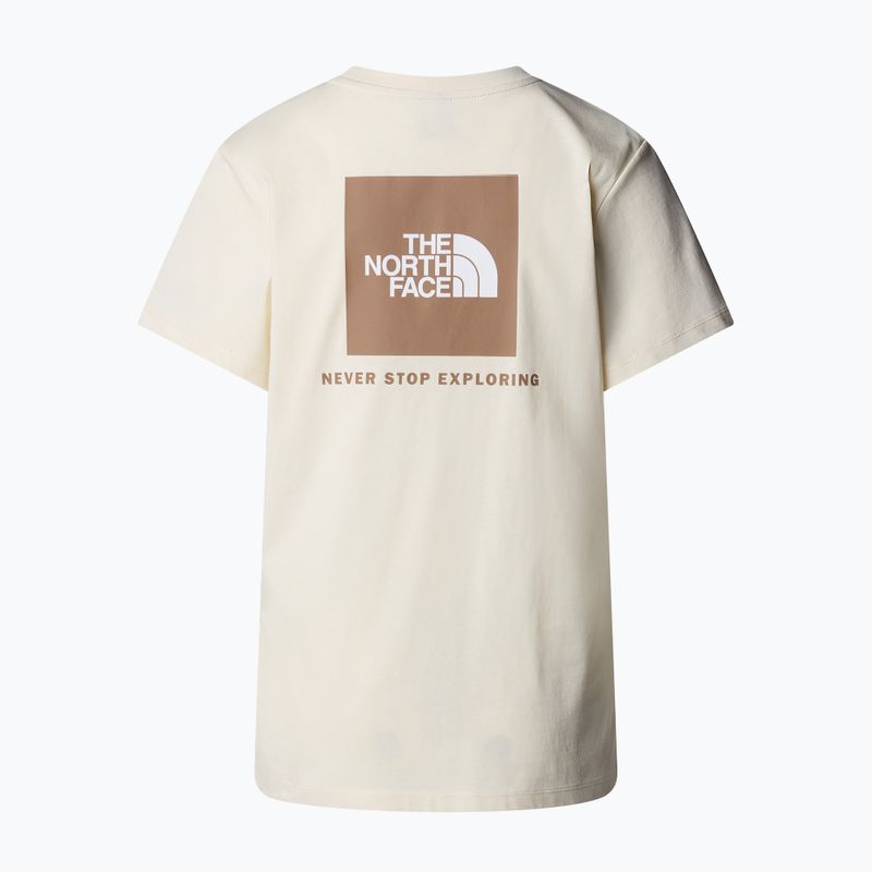 The North Face дамска тениска Box Nse Relaxed Tee white dune/latt 5