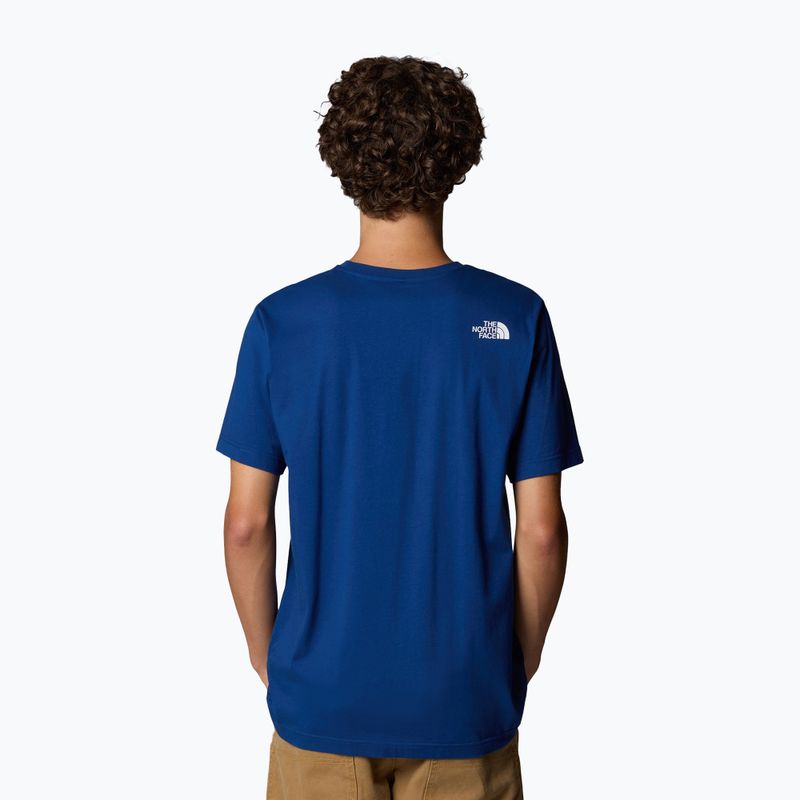 Мъжка тениска The North Face Mountain Line Tee estate синя тениска 3
