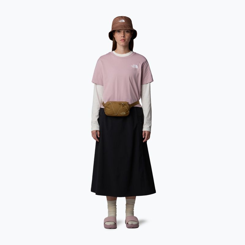 Дамска тениска The North Face Simple Dome Cropped Slim Tee metal pink 2