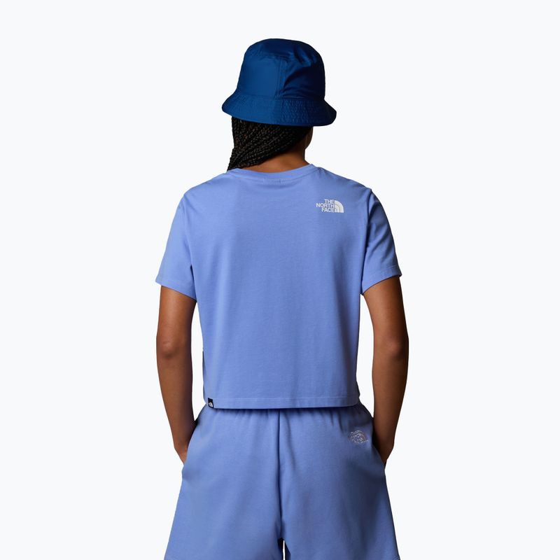 Дамска тениска The North Face Simple Dome Cropped Slim Tee virtual blue 3