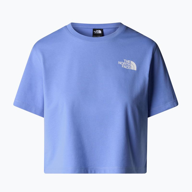 Дамска тениска The North Face Simple Dome Cropped Slim Tee virtual blue 4