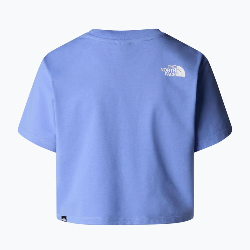 Дамска тениска The North Face Simple Dome Cropped Slim Tee virtual blue 5