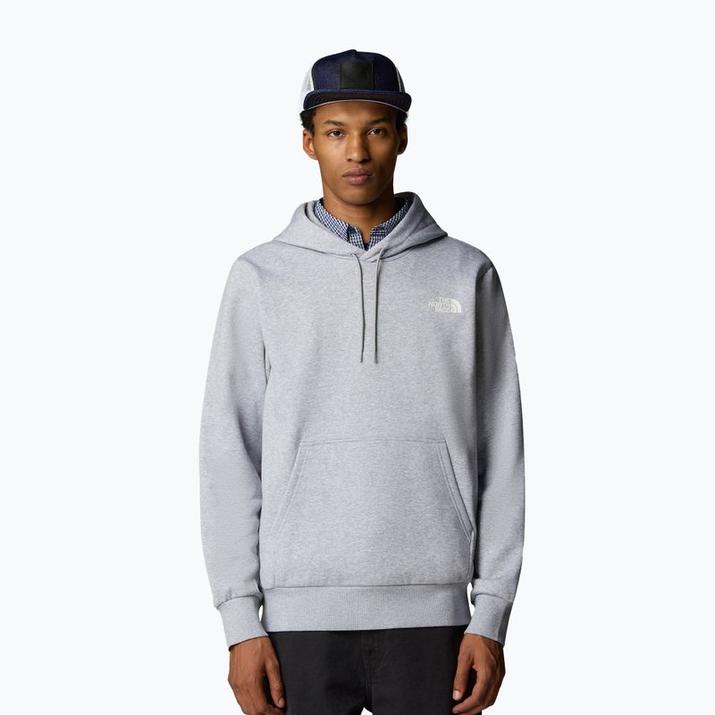 Мъжки суитшърт The North Face Simple Dome Hoodie tnf medium grey heather