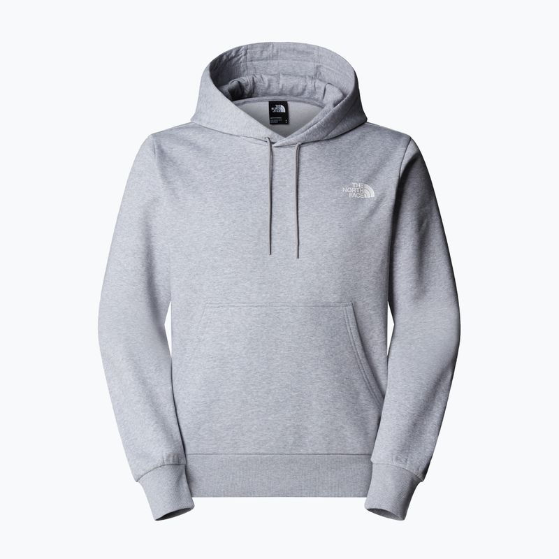 Мъжки суитшърт The North Face Simple Dome Hoodie tnf medium grey heather 4