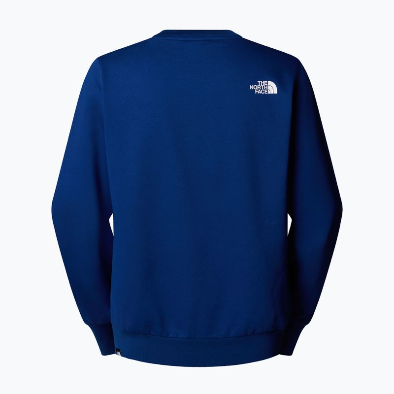 Мъжки суитшърт The North Face Easy Crew estate blue 2