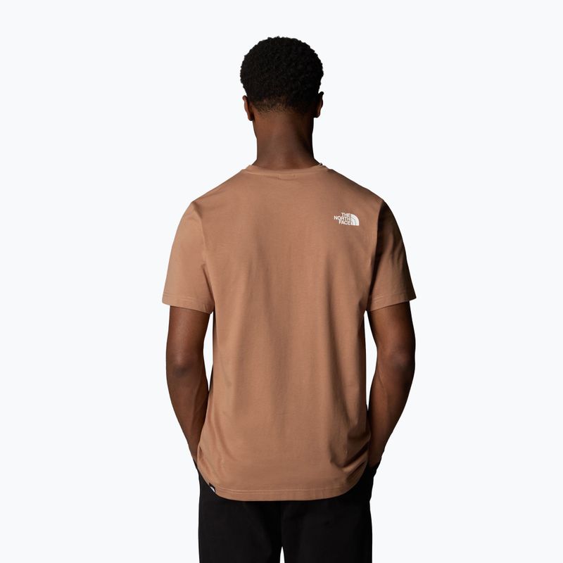 Мъжка тениска Easy latte/tnf white на The North Face 3