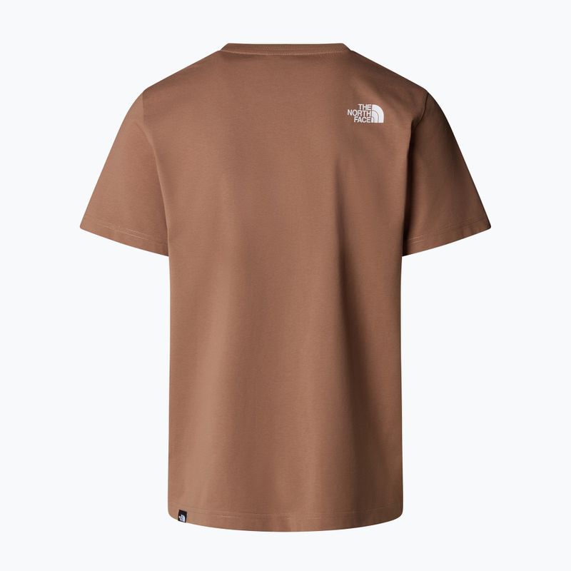 Мъжка тениска Easy latte/tnf white на The North Face 5