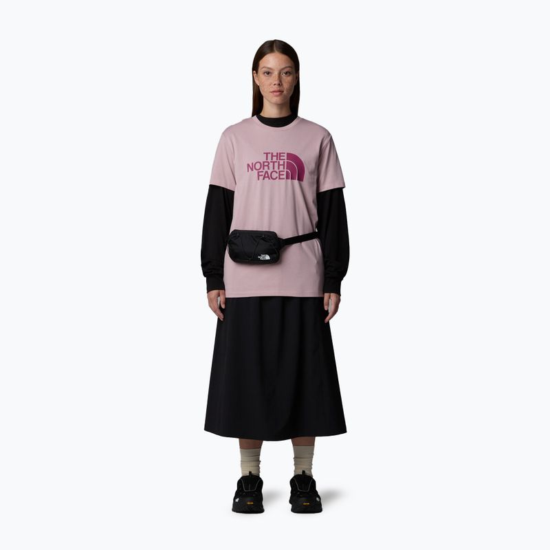 The North Face дамска тениска Relaxed Easy Tee metal pink/cyber berry 2