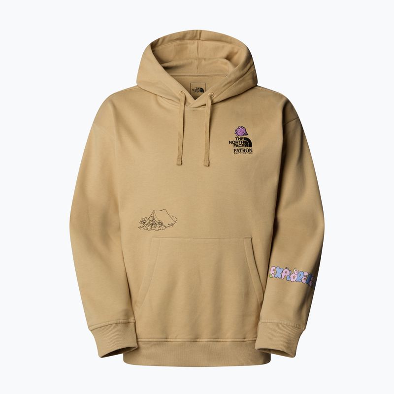 The North Face Mountain Cleanup Over Hoodie каки камък 4