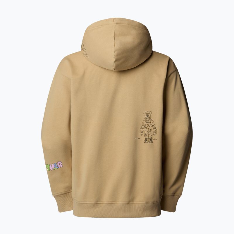 The North Face Mountain Cleanup Over Hoodie каки камък 5