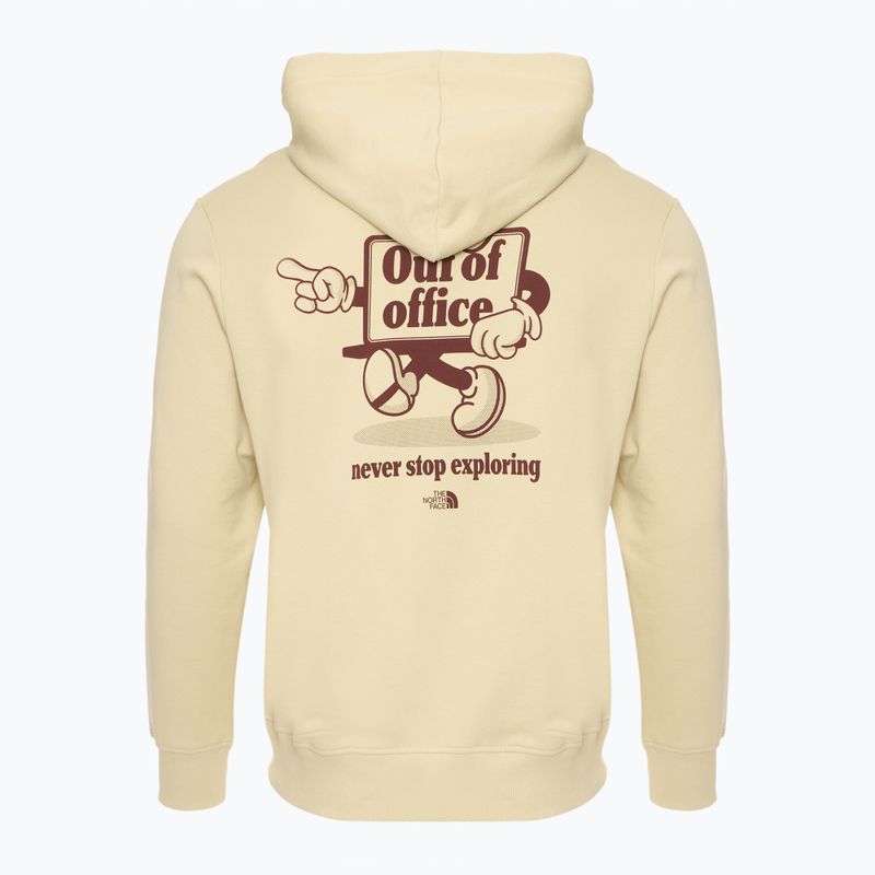 The North Face Cartoon Logo Relaxed Hoodie суитшърт с чакъл 2