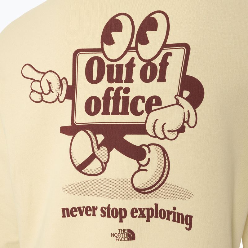 The North Face Cartoon Logo Relaxed Hoodie суитшърт с чакъл 4