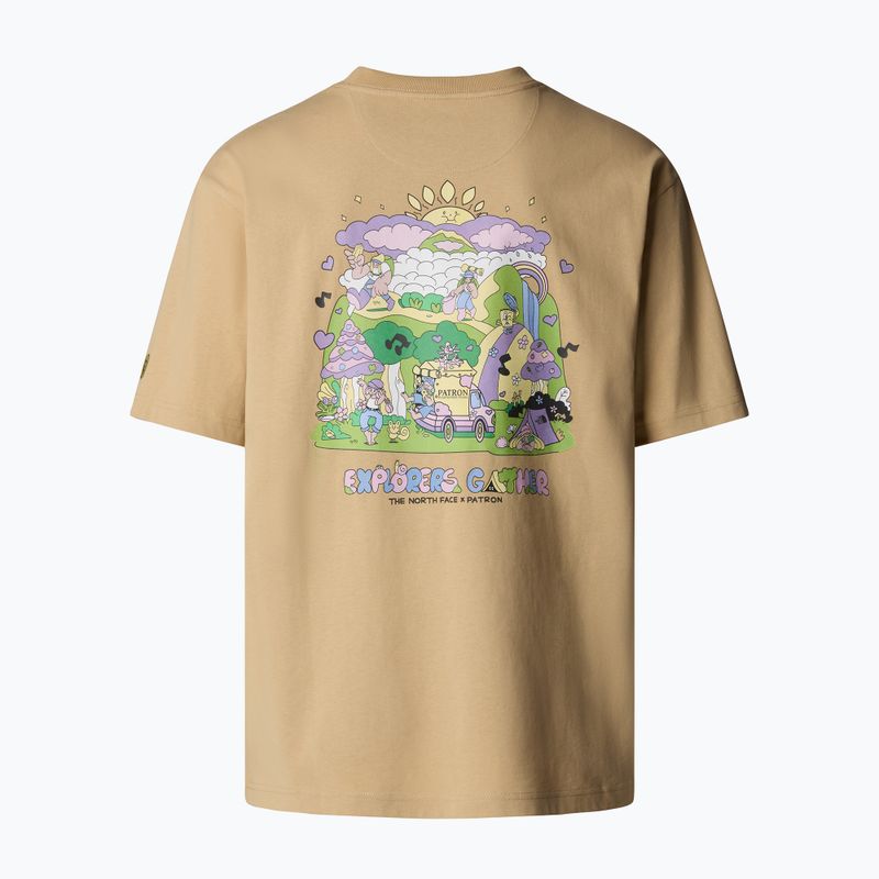 Мъжки потник The North Face Reflective Box Nse Tee каки камък 5