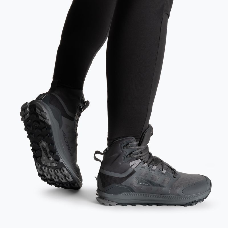 Мъжки ботуши Altra Lone Peak 9 Waterproof Mid black/gray 2
