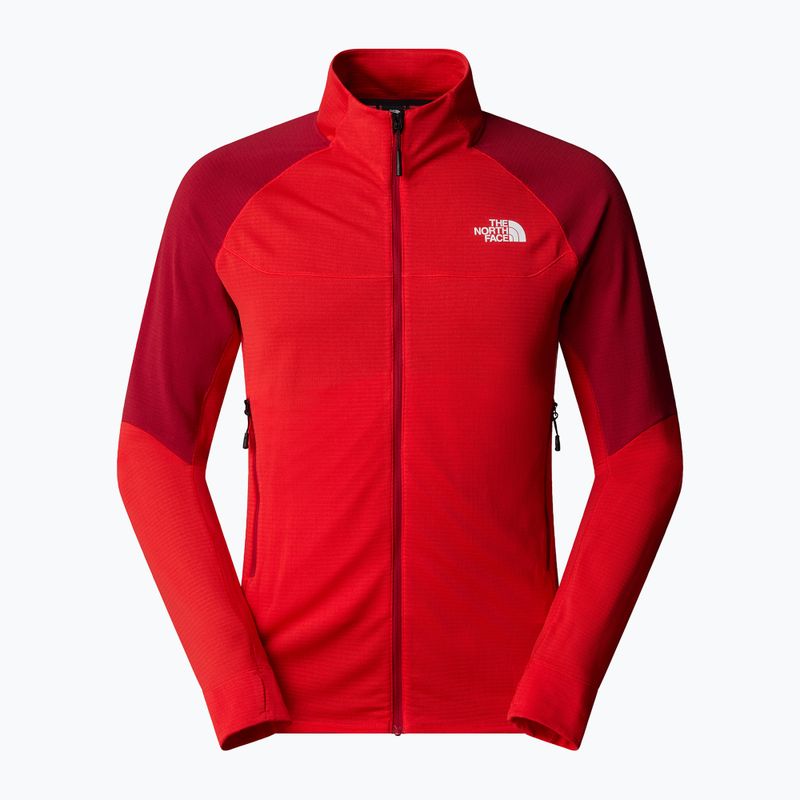 Мъжко яке за вятър The North Face Bolt Polartec high risk red/garnet red