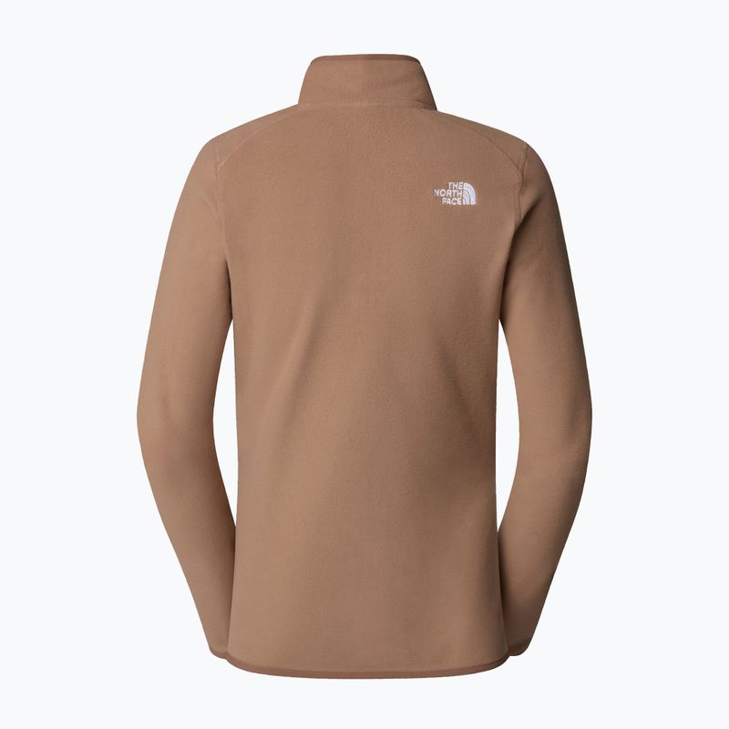 The North Face дамски суитшърт 100 Glacier 1/4 Zip latte 5