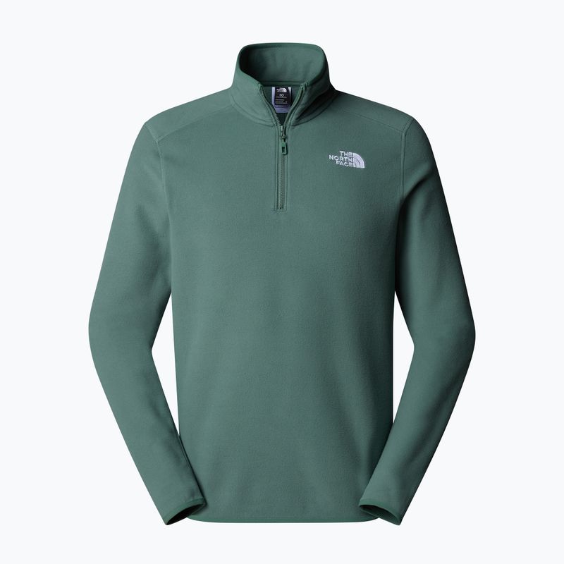 Мъжки суитшърт The North Face 100 Glacier 1/4 Zip medium duck green