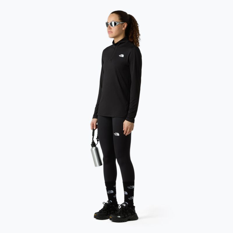 Дамска тениска The North Face Flex 1/4 Zip Slim black 2