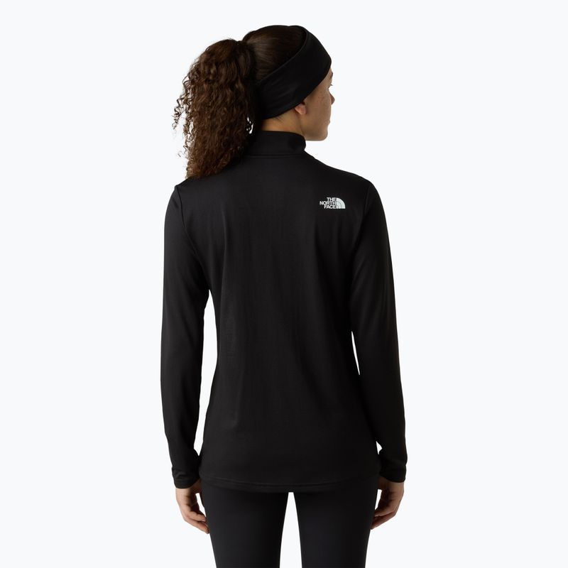 Дамска тениска The North Face Flex 1/4 Zip Slim black 3