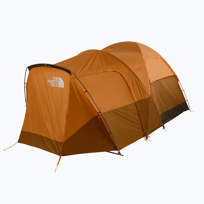 The North Face Wawona 6P light exuberance orange/ timber tan/ new taupe green Палатка за къмпинг за 6 души 3