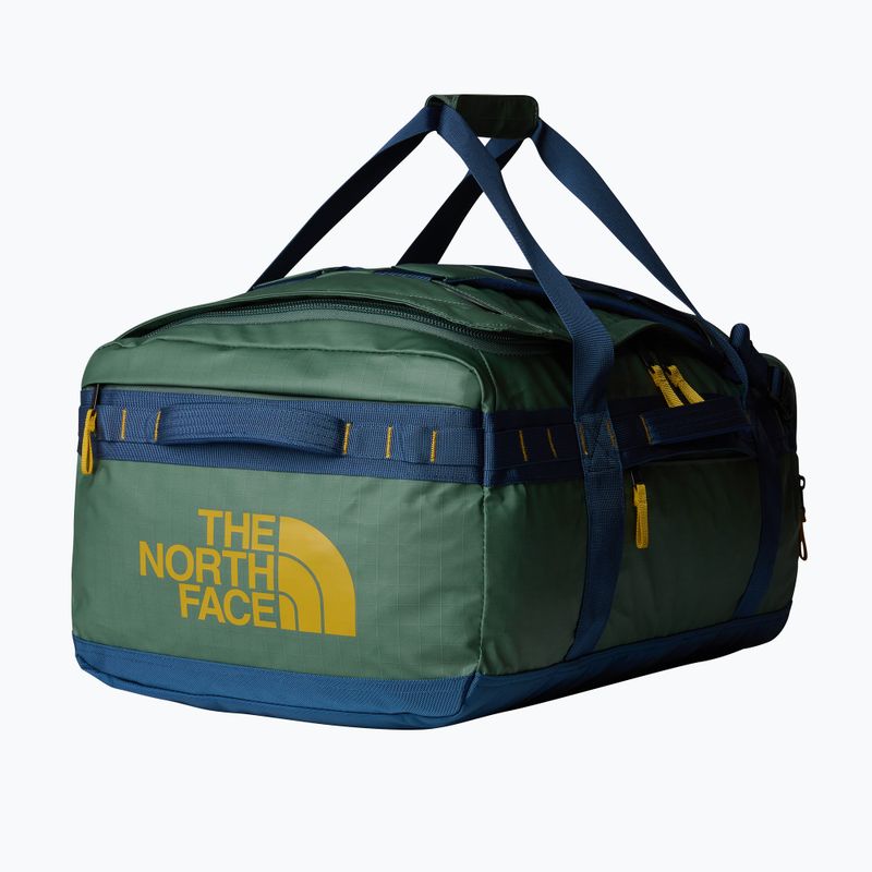 The North Face Base Camp Voyager Duffel 62 л патешко зелено/тъмно синьо пътна чанта