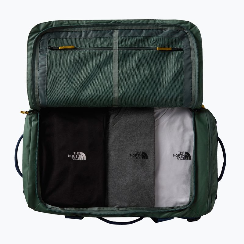 The North Face Base Camp Voyager Duffel 62 л патешко зелено/тъмно синьо пътна чанта 5