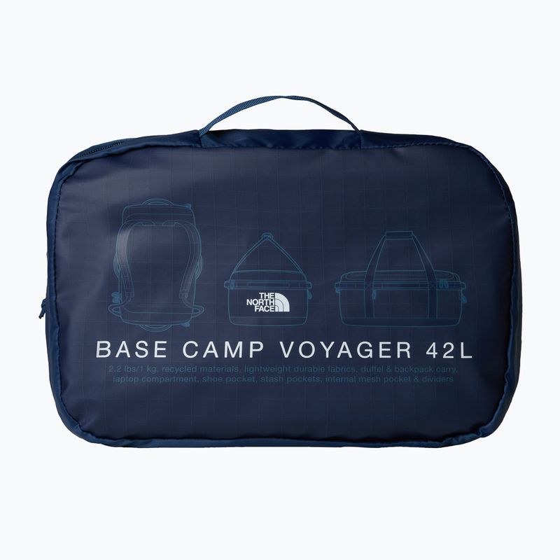 The North Face Base Camp Voyager Duffel 42 l shady blue/summit navy пътна чанта 4