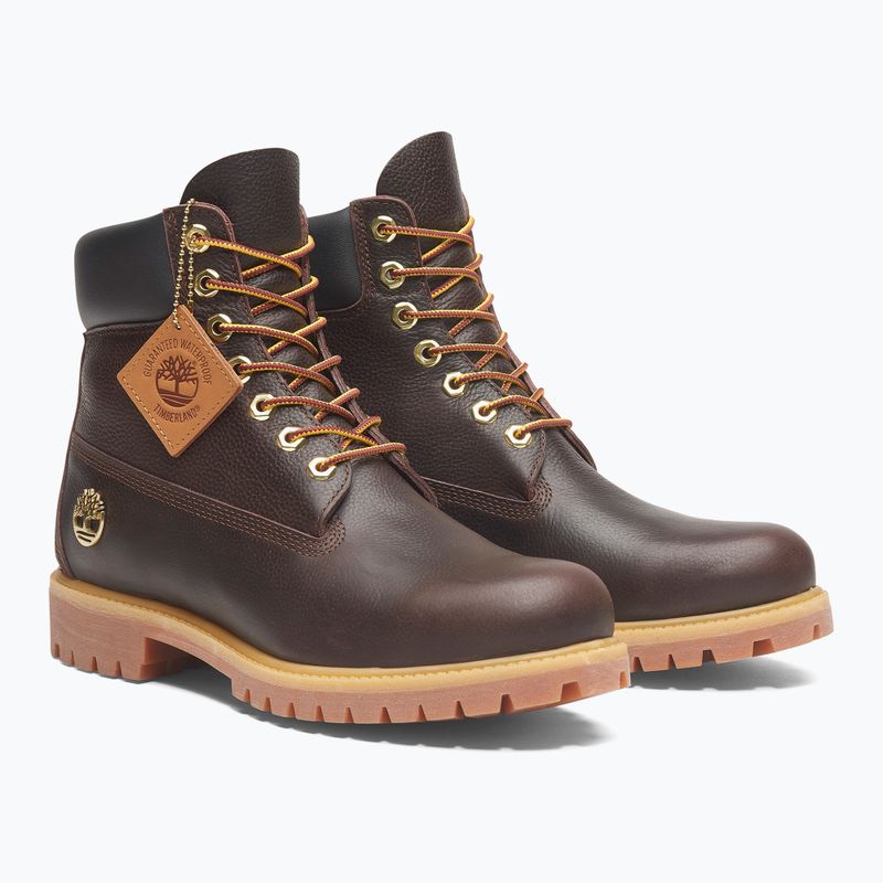 Мъжки обувки Timberland Premium 6 Inch Lace Up Waterproof dark brown/full grain/black 11
