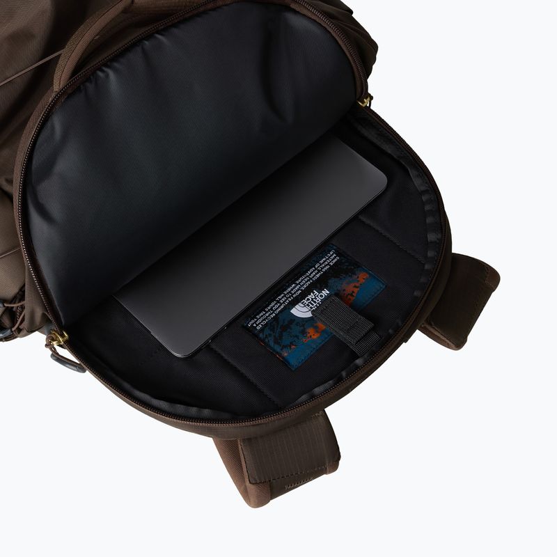 Дамска градска раница The North Face Borealis Luxe 27 л димно кафяво/златист металик 5