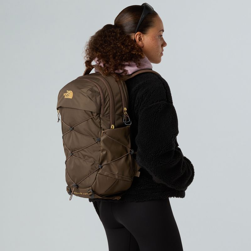 Дамска градска раница The North Face Borealis Luxe 27 л димно кафяво/златист металик 7