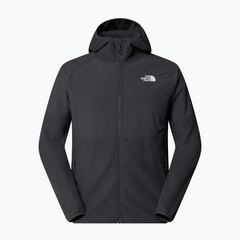 Мъжки суитшърт The North Face Glacier Heavyweight Full Zip HD asphalt grey/black 5