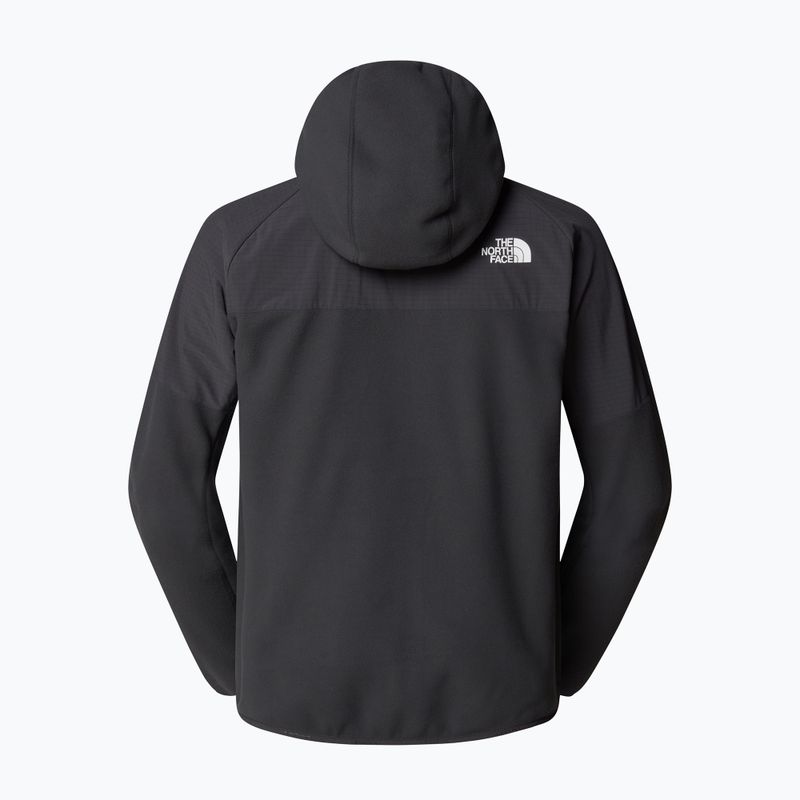 Мъжки суитшърт The North Face Glacier Heavyweight Full Zip HD asphalt grey/black 6