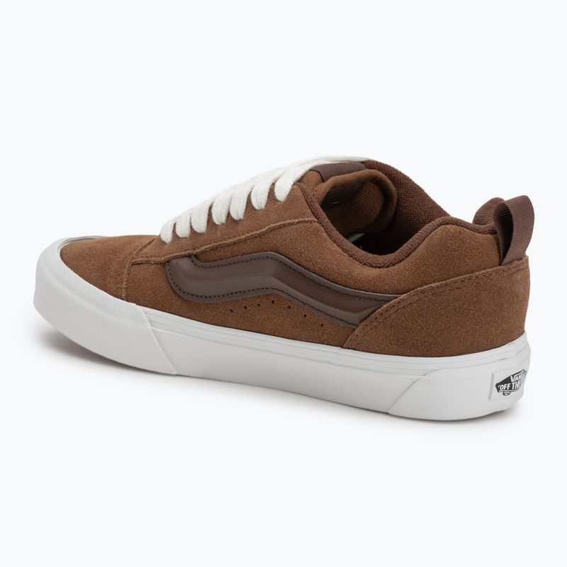 Кафяви обувки Vans Knu Skool от велур 3