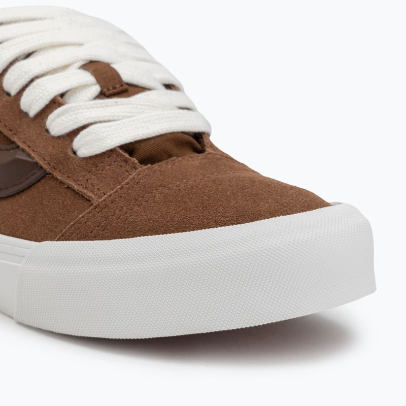 Кафяви обувки Vans Knu Skool от велур 7