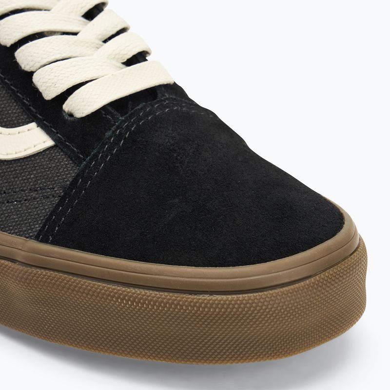 Vans Old Skool тежки платнени черни обувки 7