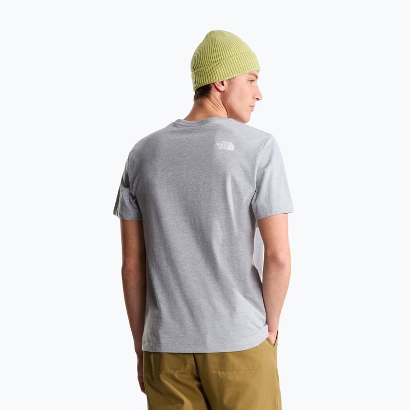 Мъжка тениска The North Face Evolution Half Dome tnf pale grey heather 3