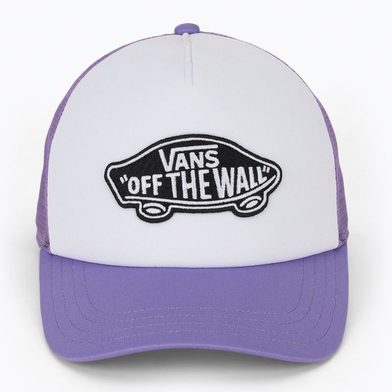 Vans Classic Patch Curved Bill Trucker шапка лилава мъгла 2