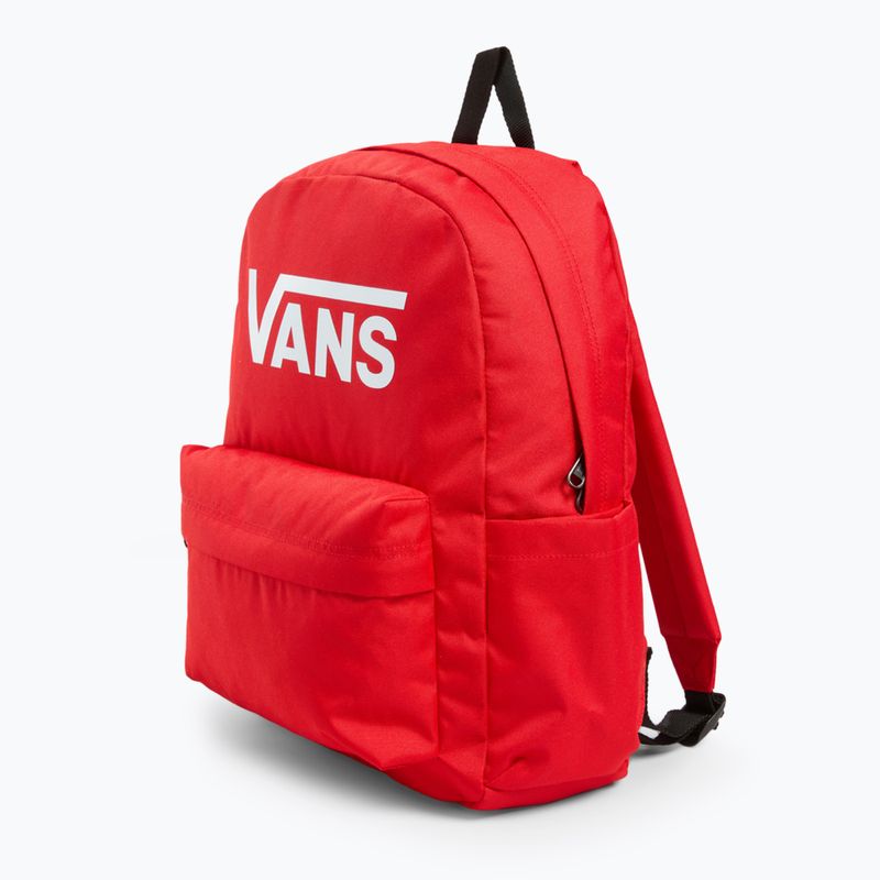 Vans Old Skool Раница с принт 22 л състезателно червено 3