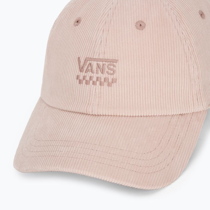 Vans Court Side Curved Bill Jockey сепия роза бейзболна шапка 3