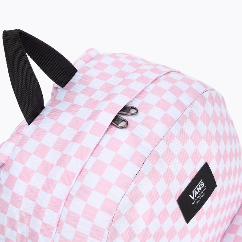 Vans Old Skool Grom Check 18 л coral blush детска градска раница 5