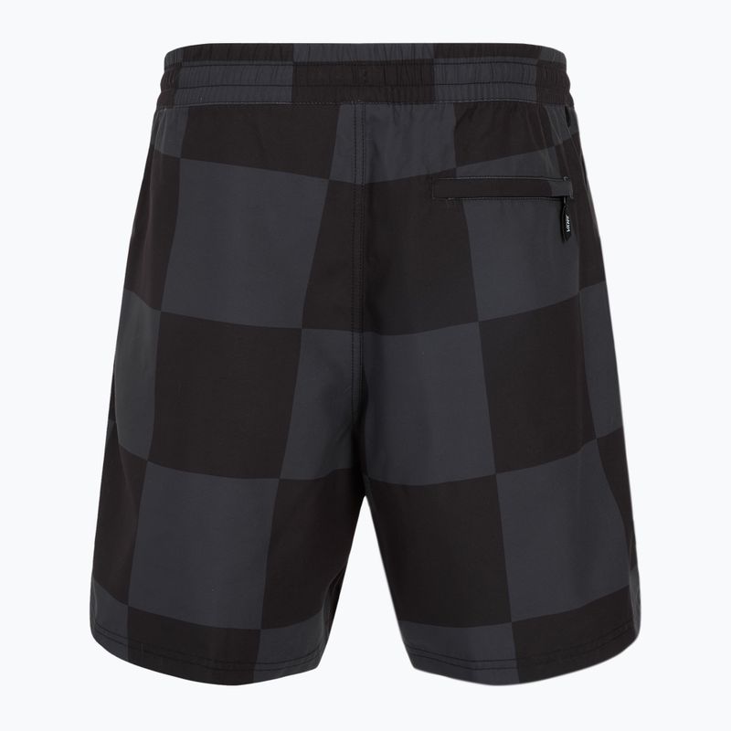 Мъжки Vans Primary Checkerboard Elastic Boardshort black/asphalt 2