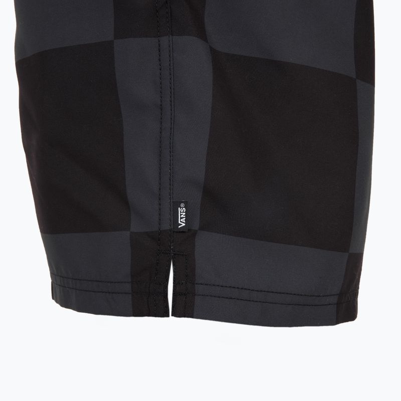 Мъжки Vans Primary Checkerboard Elastic Boardshort black/asphalt 3