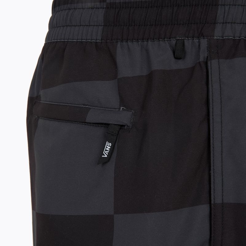 Мъжки Vans Primary Checkerboard Elastic Boardshort black/asphalt 5