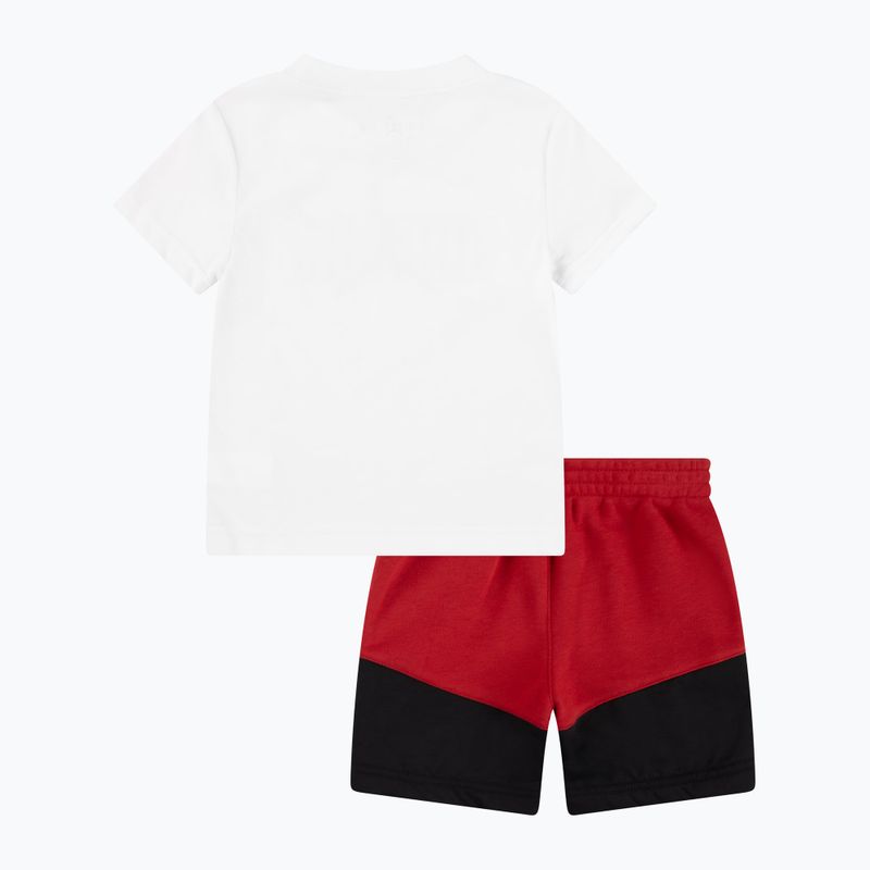 Детски комплект Nike Jordan Stacked Mixed gym red 2