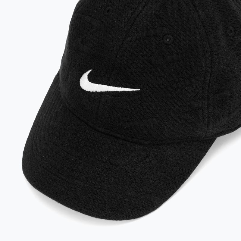Детска шапка с козирка Nike Swoosh Motion Club black 3