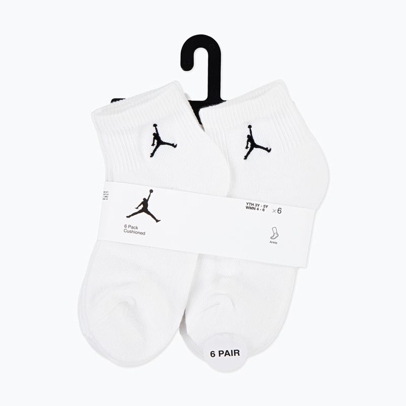 Чорапи Nike Jordan JHN Eeryday Essentials 6 чифта white 3