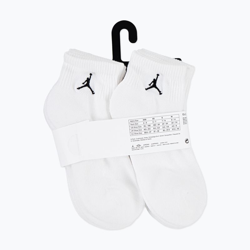 Чорапи Nike Jordan JHN Eeryday Essentials 6 чифта white 4