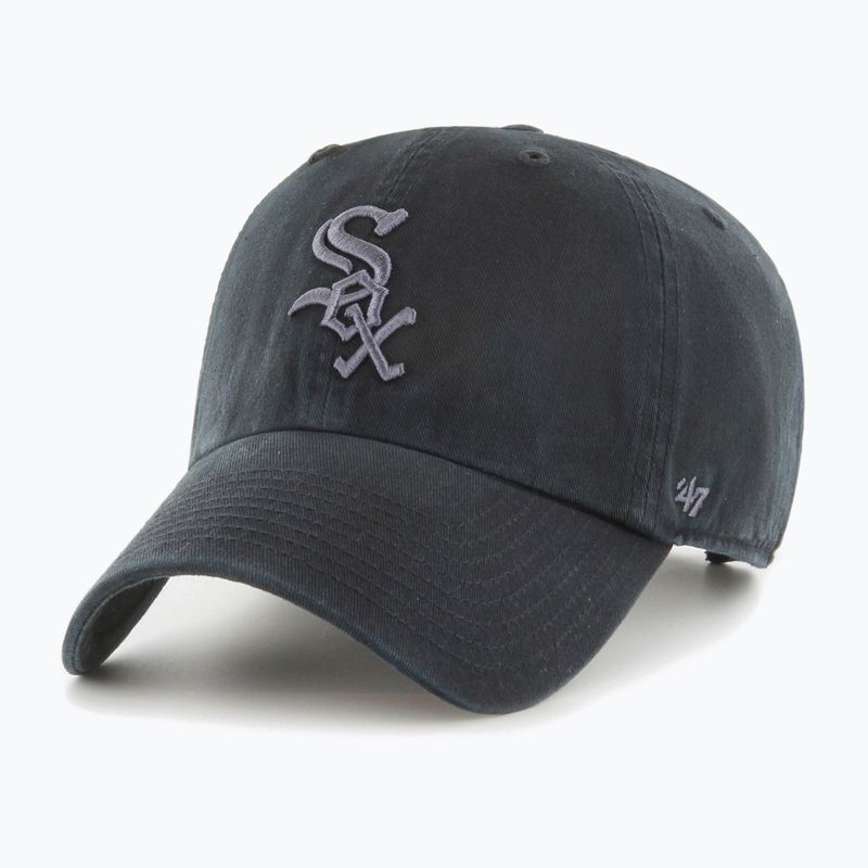 47 Марка MLB Chicago White Sox CLEAN UP бейзболна шапка черна