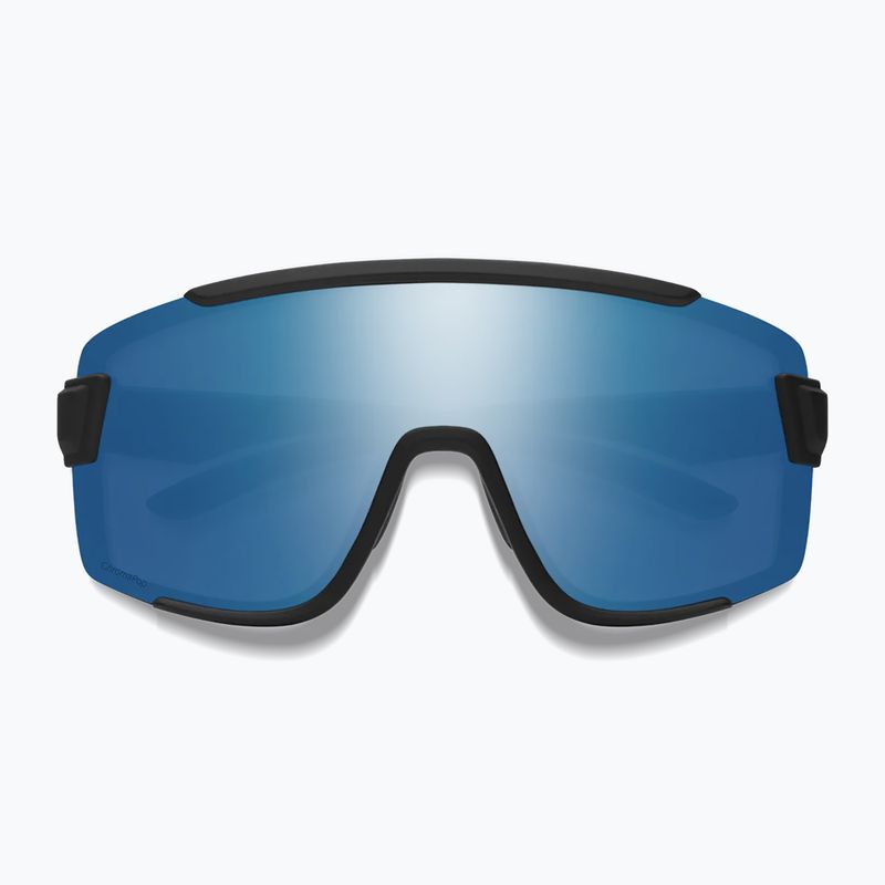 Слънчеви очила Smith Wildcat matte black/chrp polarized blue mirror/clear 2